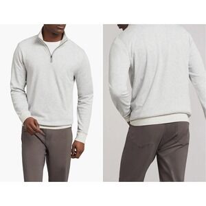 Faherty Gray Transition Quarter Zip Pullover‎ Size Small